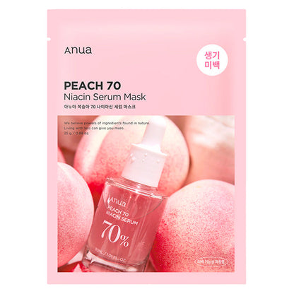 Anua Peach 70% Niacin Serum Mask