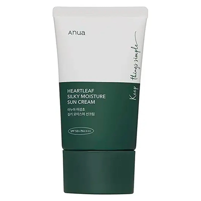 Anua Heartleaf Silky Moisture Sun Cream