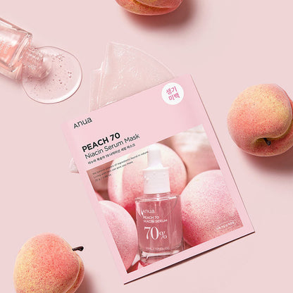 Anua Peach 70% Niacin Serum Mask