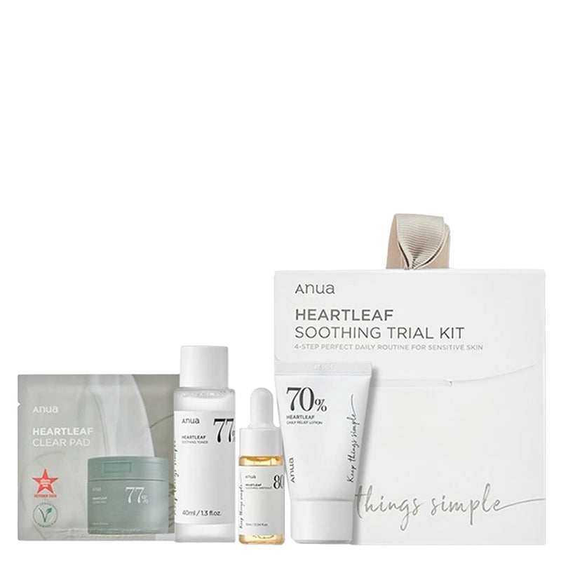 Anua Heartleaf Soothing Trial Kit