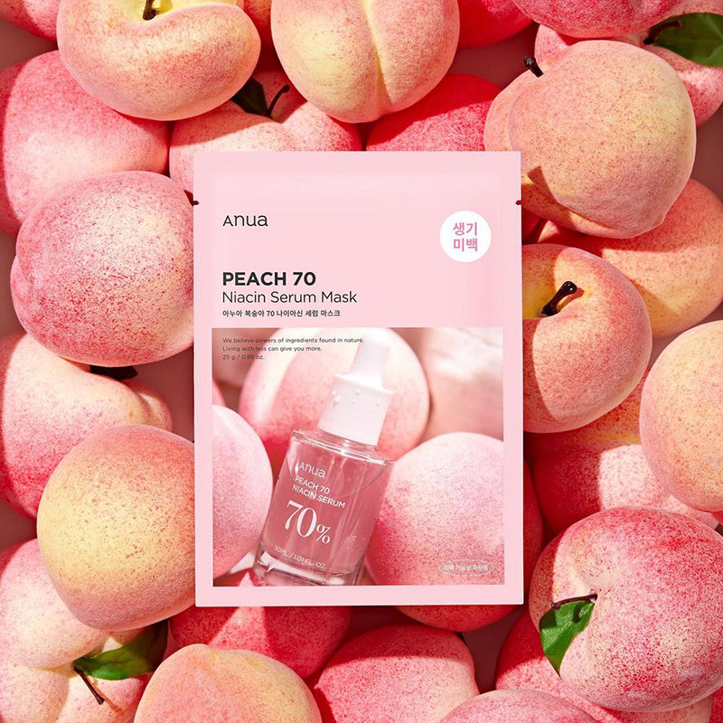 Anua Peach 70% Niacin Serum Mask